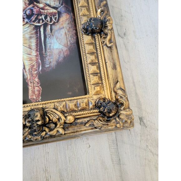 Alchemy‎ Carta Mummy Egypt dead zombie plastic photo frame Halloween home decor - Picture 6 of 9